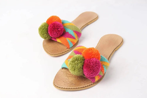 Summer pompom Sandal - Best of Colombia