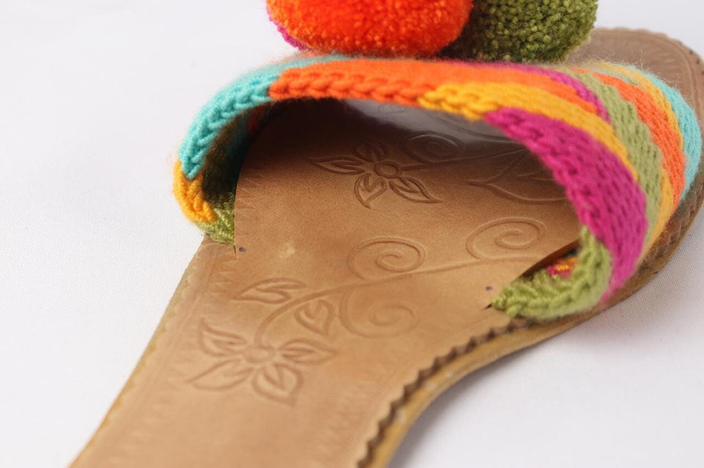 Summer pompom Sandal - Best of Colombia