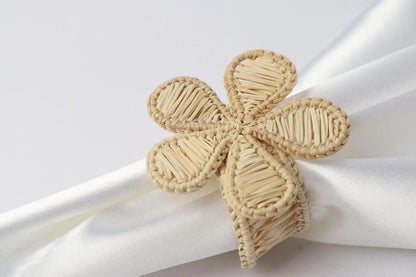 Daisy Iraca Napkin Ring - 100% handmade - Best of Colombia