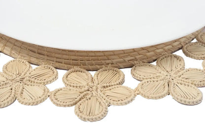 Floral iraca Placemat - Natural Color - Best of Colombia