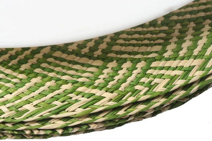 Green iraca placemats - Best of Colombia