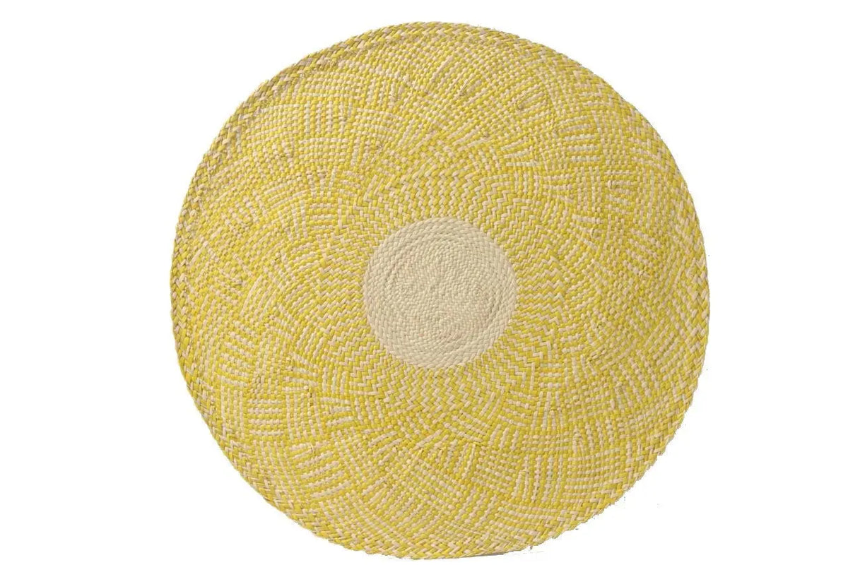 Yellow Woven Placemats [set of 6] - Best of Colombia