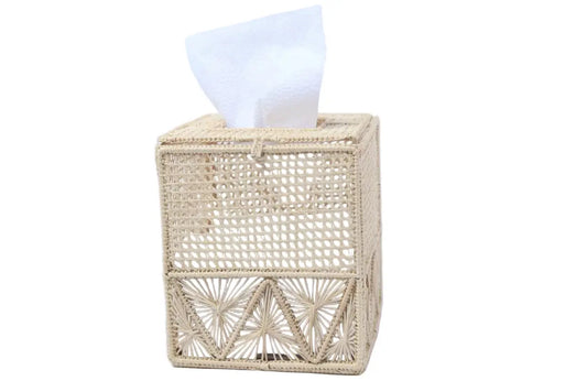 Pyramids iraca Tissue Box - Best of Colombia