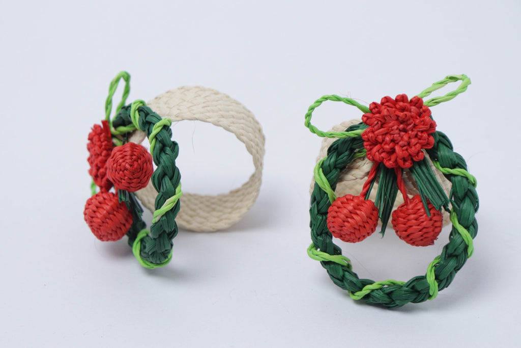 Wreaths Woven Napkin Rings - Best of Colombia