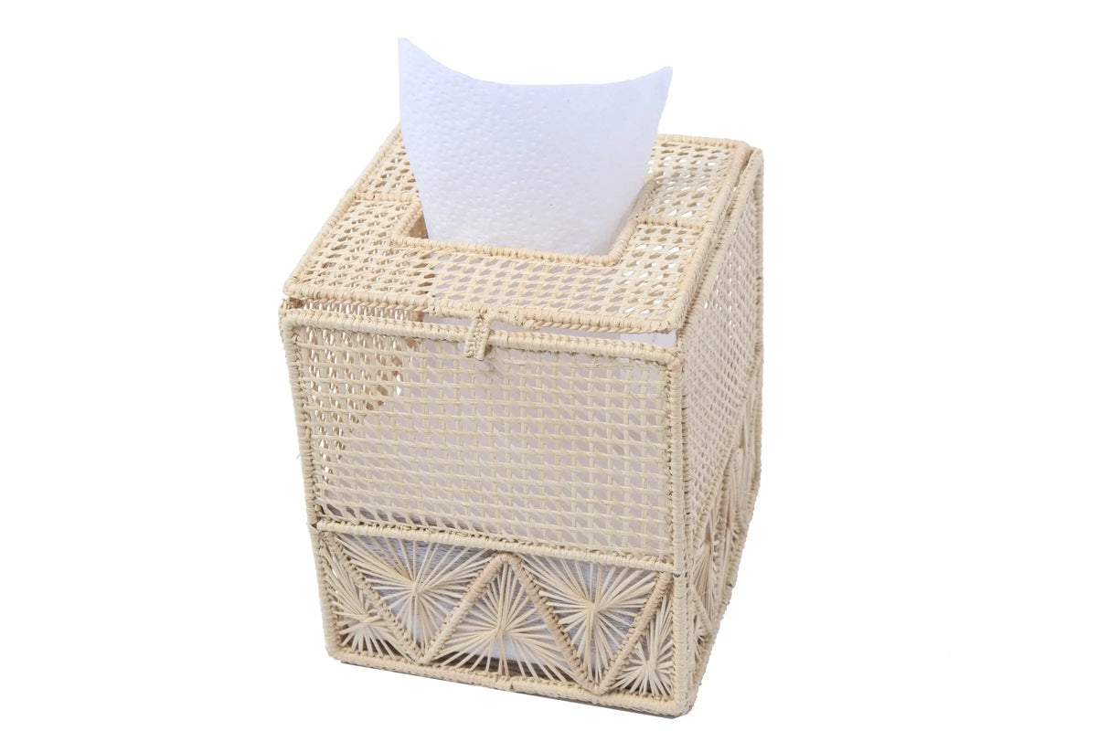 Pyramids iraca Tissue Box - Best of Colombia
