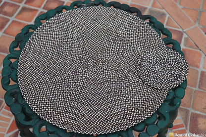 Caña Flecha Placemats & Coasters Round 40cm diameter - Best of Colombia