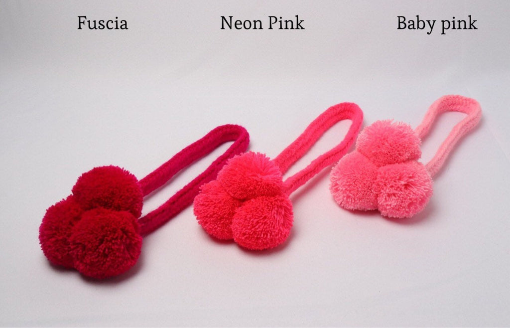 Pompom Straps for hats - 10+ Solid Colors - Best of Colombia