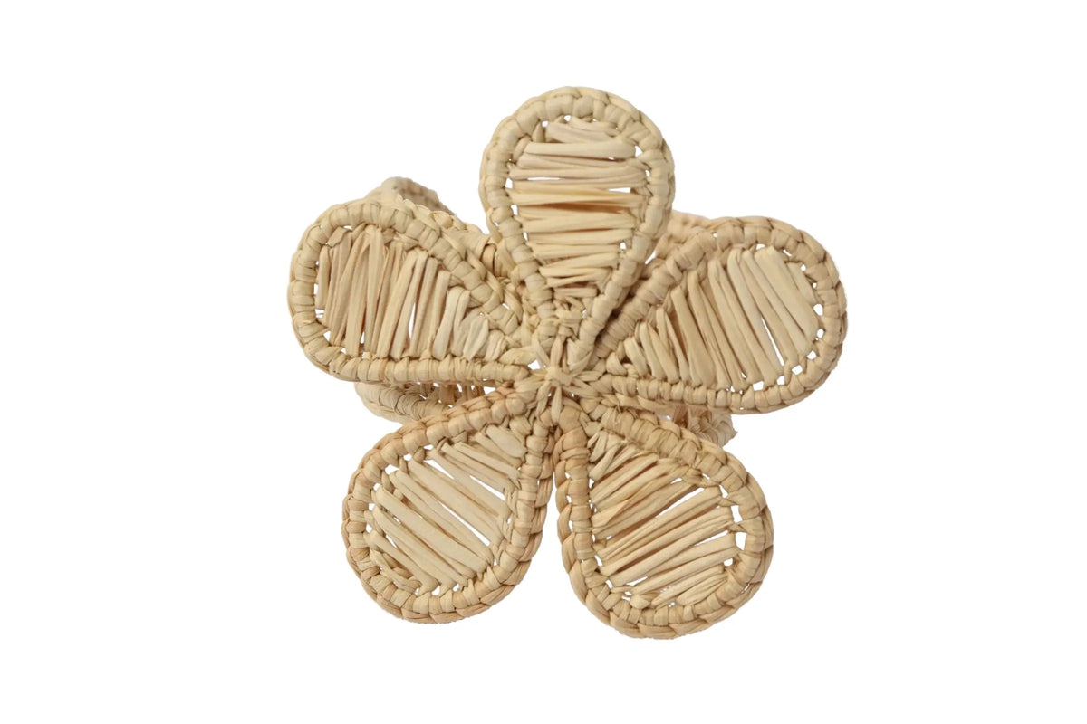 Daisy Iraca Napkin Ring - 100% handmade - Best of Colombia
