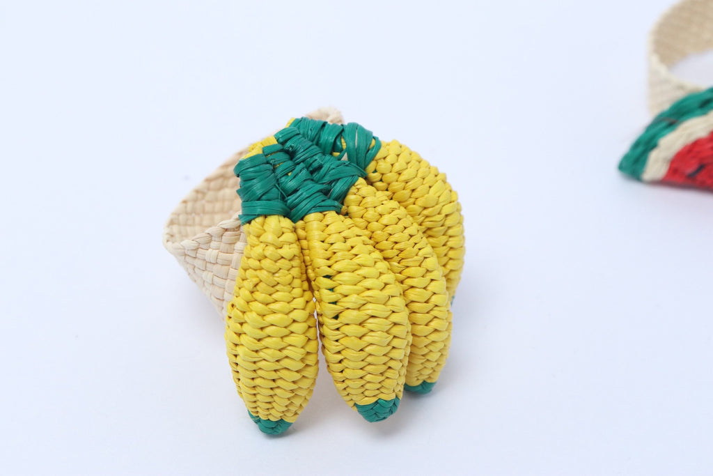 Tropical Fruits Napkin Rings [Set of 4] - Best of Colombia