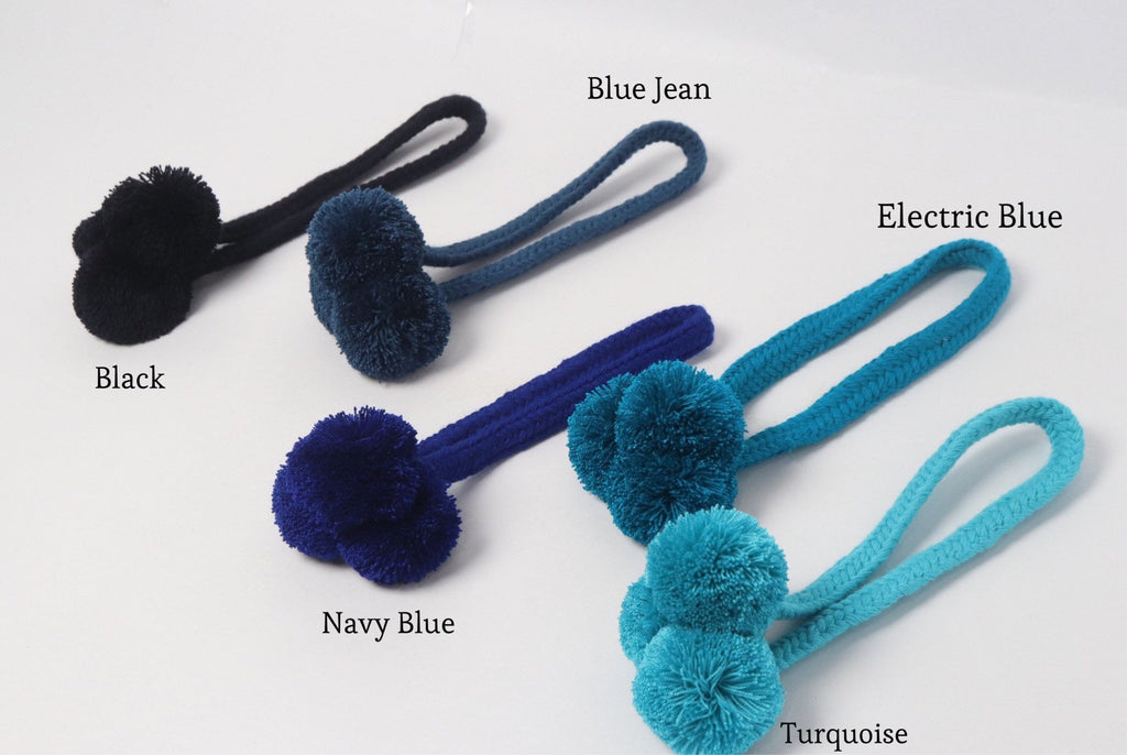 Pompom Straps for hats - 10+ Solid Colors - Best of Colombia