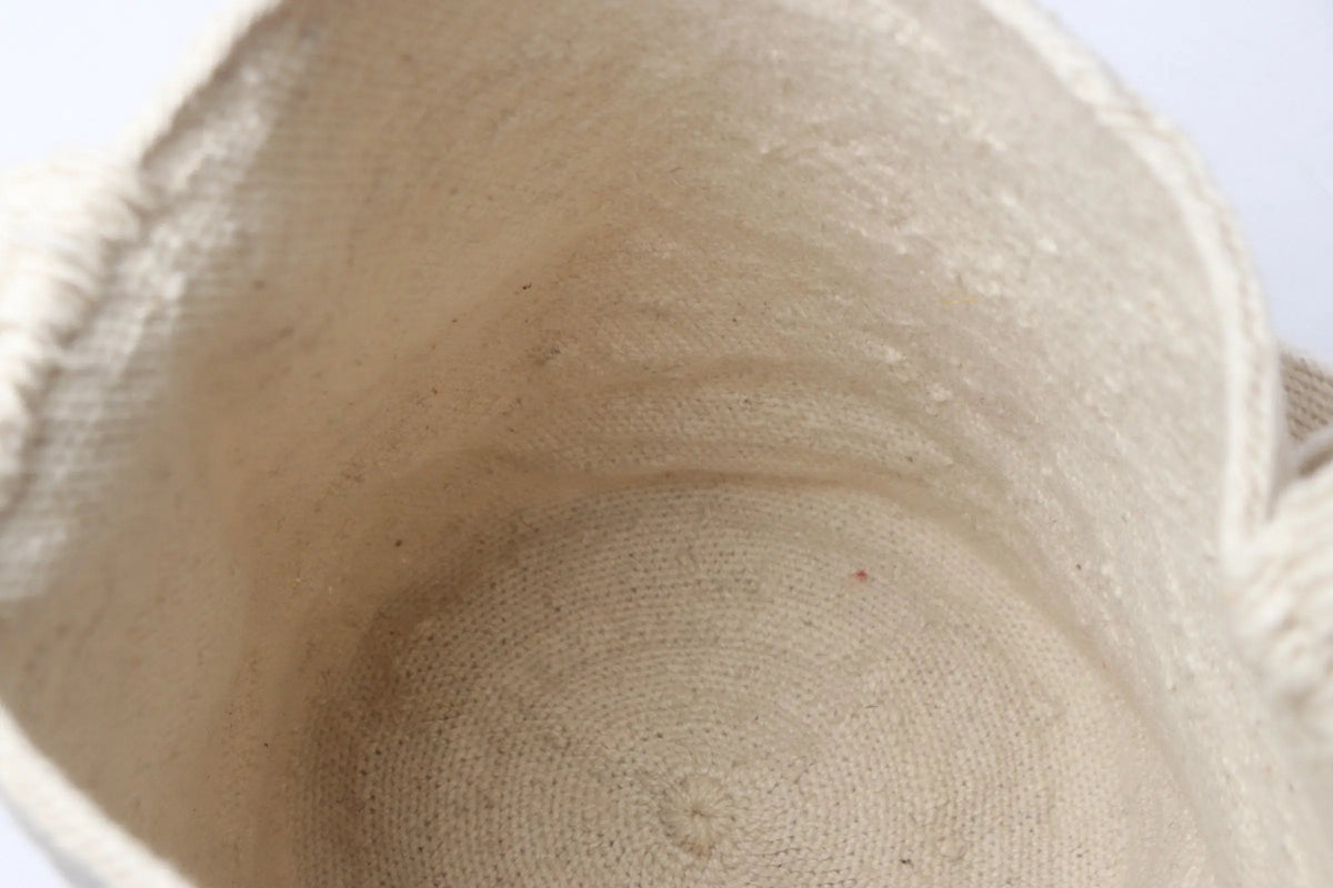 Beige wool Bag - Indigenous Authentic Kankuamo Hand woven - Best of Colombia