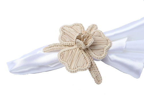 Wild Flower Iraca Napkin Ring. - Best of Colombia