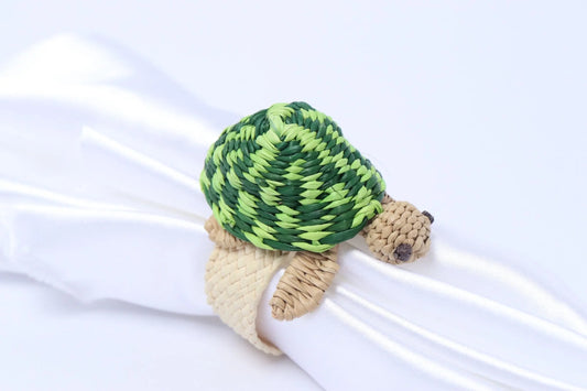 Turtle Napkin Ring - Woven - Best of Colombia