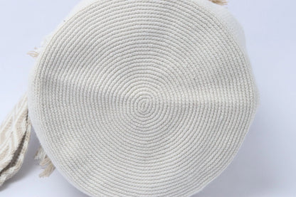 off white Large Wayuu Bag - Best of Colombia