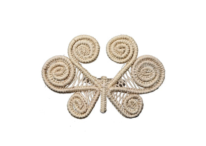 Dragonfly iraca / Raffia Napkin Ring - Best of Colombia