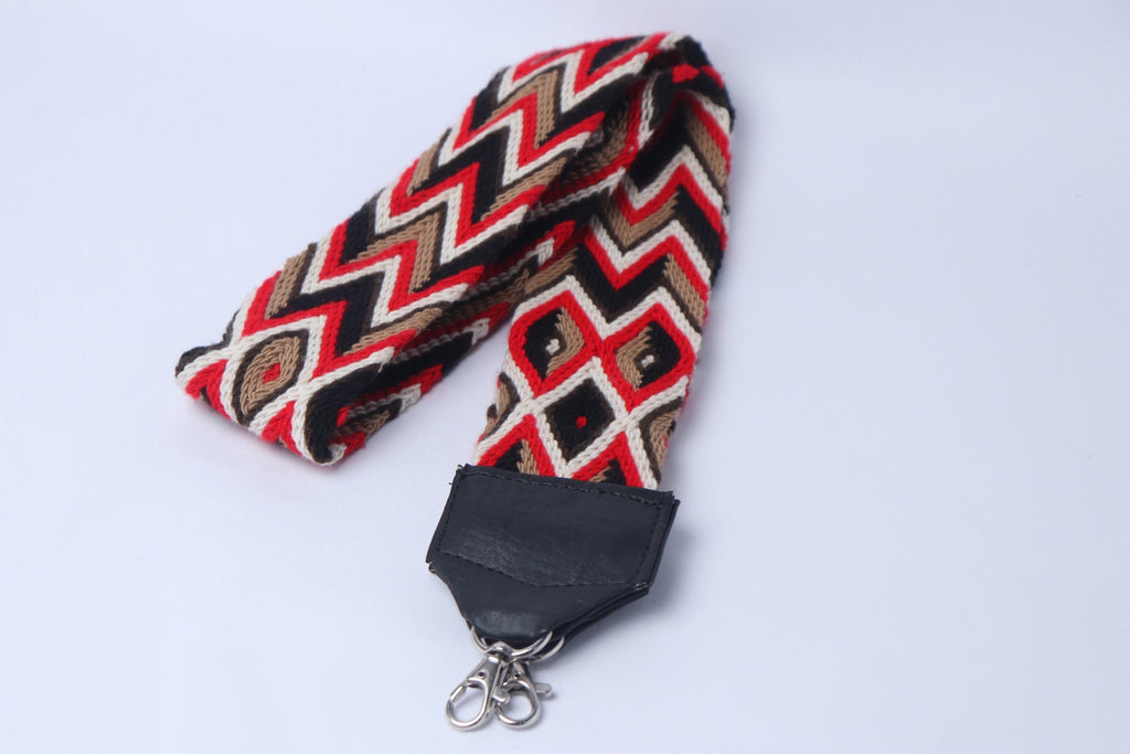 Red Wayuu Strap - Best of Colombia
