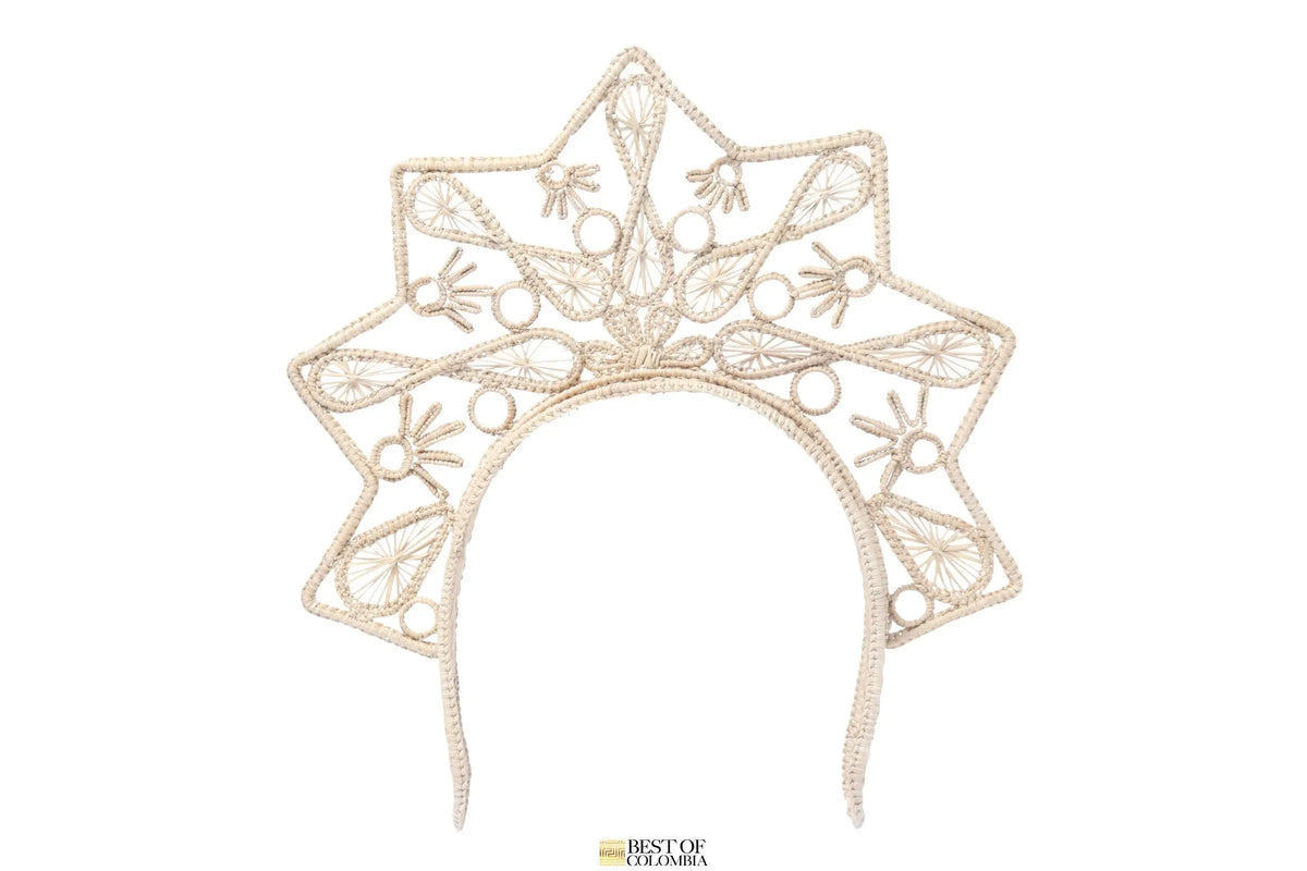 Iraca Head piece - Ref : royal - Best of Colombia