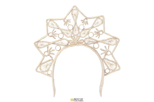 Iraca Head piece - Ref : royal - Best of Colombia