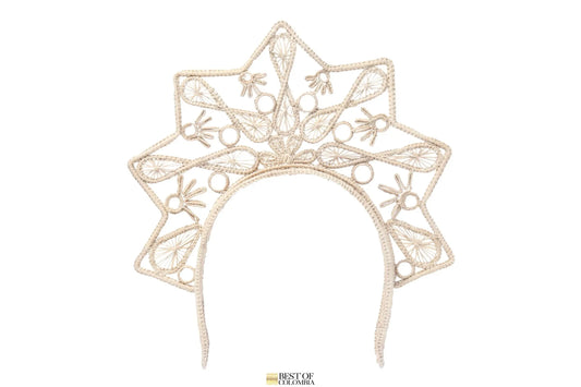 Iraca Head piece - Ref : royal - Best of Colombia