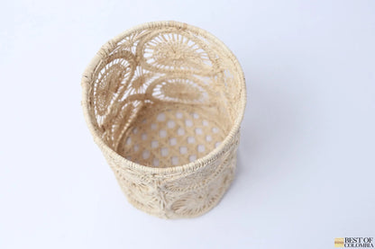 Scallops Candle Vase - iraca - Best of Colombia