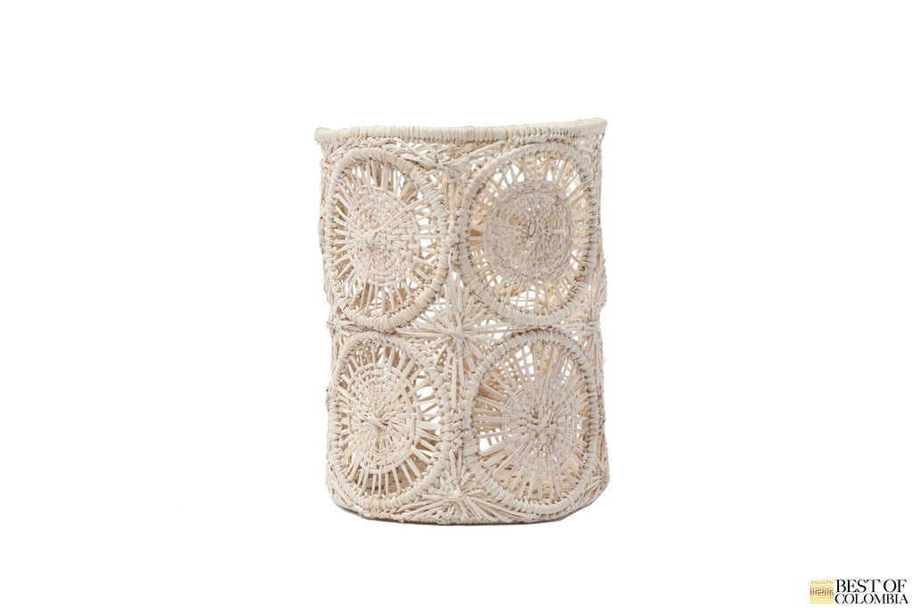 Scallops Candle Vase - iraca - Best of Colombia
