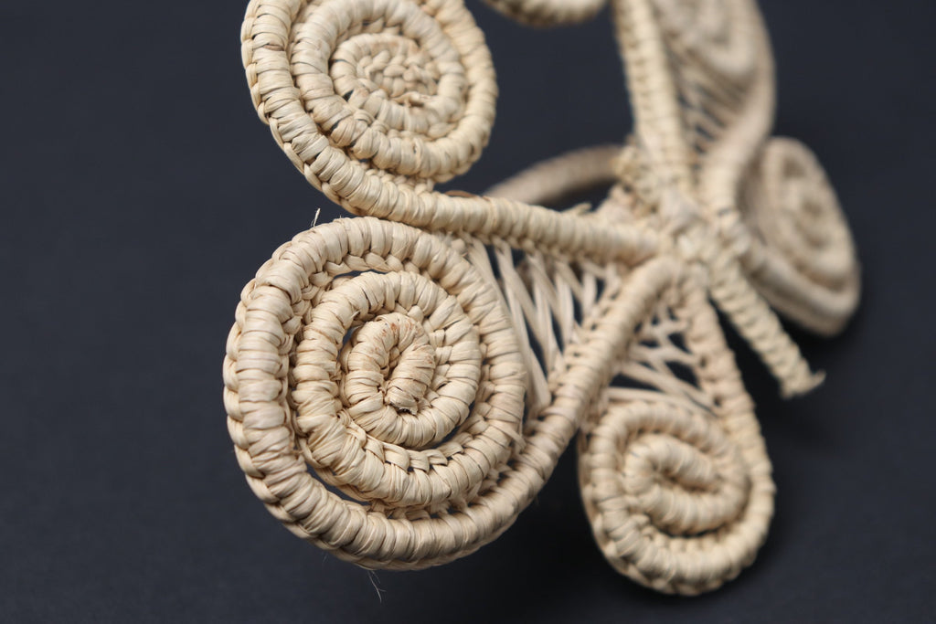 Dragonfly iraca / Raffia Napkin Ring - Best of Colombia