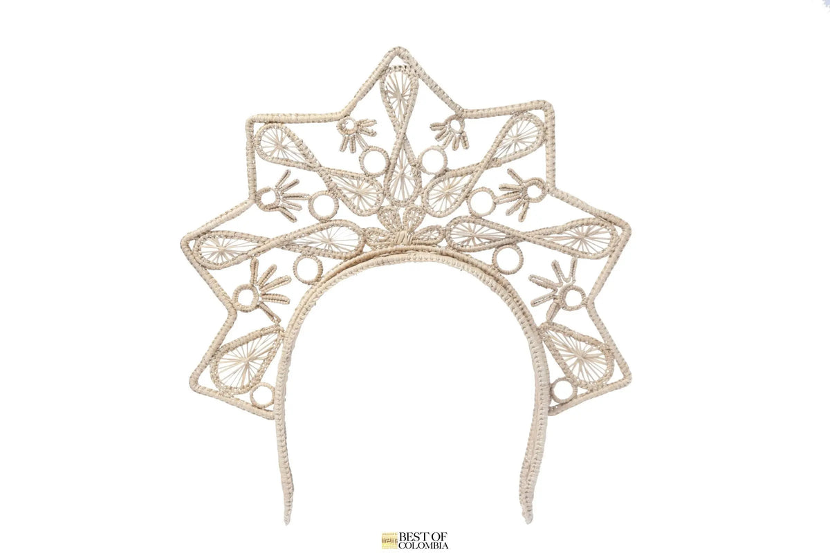 Iraca Head piece - Ref : royal - Best of Colombia