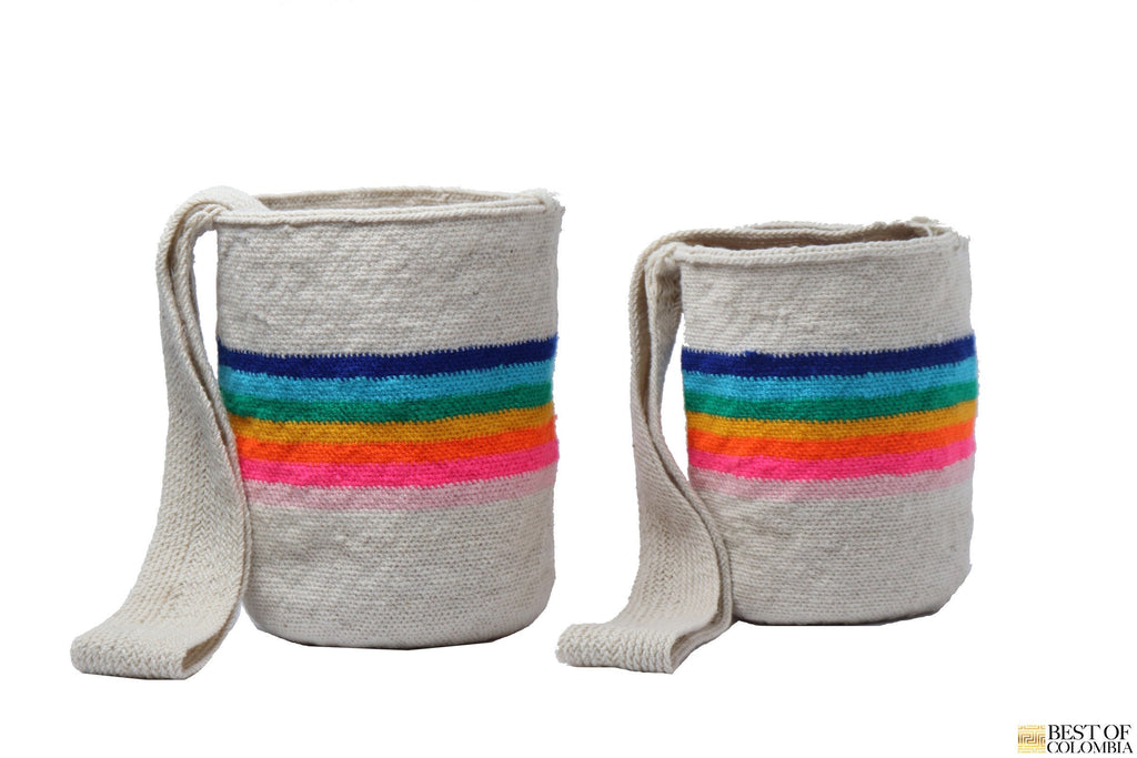 Rainbow Wool Handwoven Bag - Best of Colombia