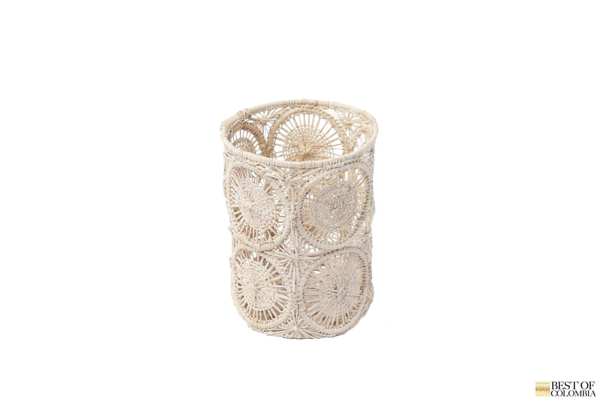 Scallops Candle Vase - iraca - Best of Colombia