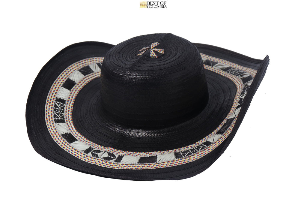 Black Sombrero Vueltiao Hat - Best of Colombia