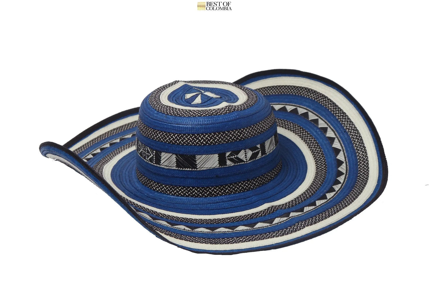 Blue Sombrero Vueltiao Hat - Best of Colombia