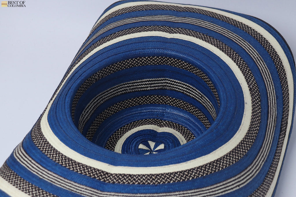 Blue Sombrero Vueltiao Hat - Best of Colombia