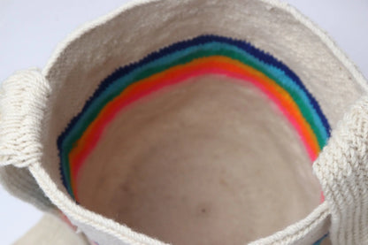 Rainbow Wool Handwoven Bag - Best of Colombia