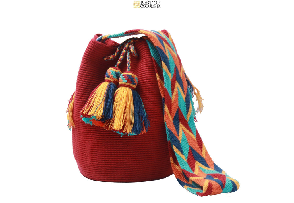 Red Wayuu Bag - Best of Colombia