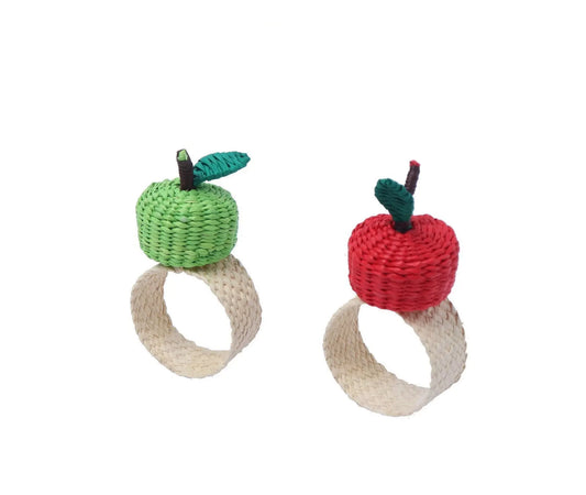 Apples iraca Napkin Rings - Best of Colombia