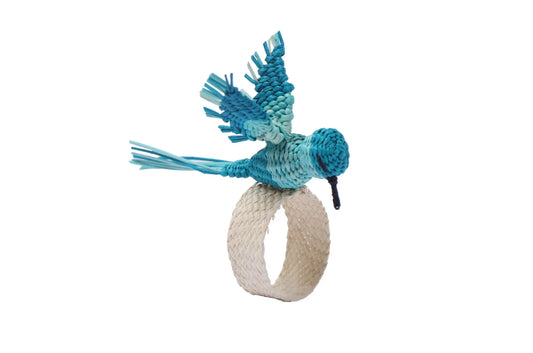 Humming bird Straw Napkin ring - Best of Colombia