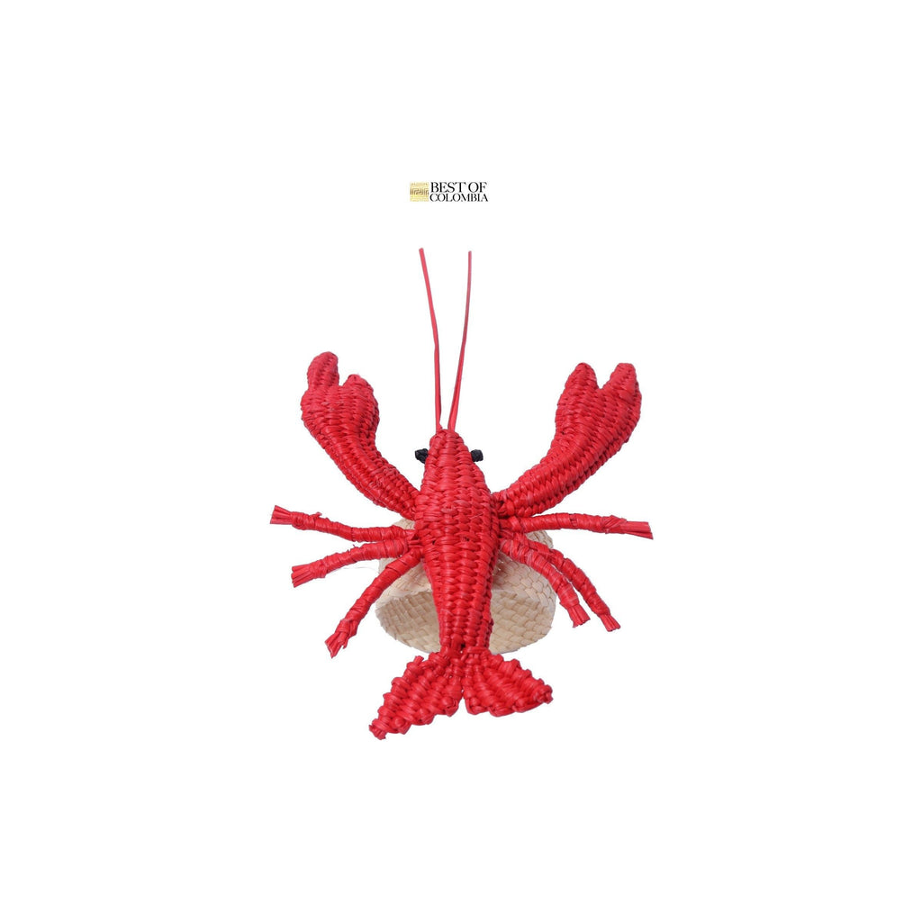 Lobster iraca Napkin Ring - Best of Colombia