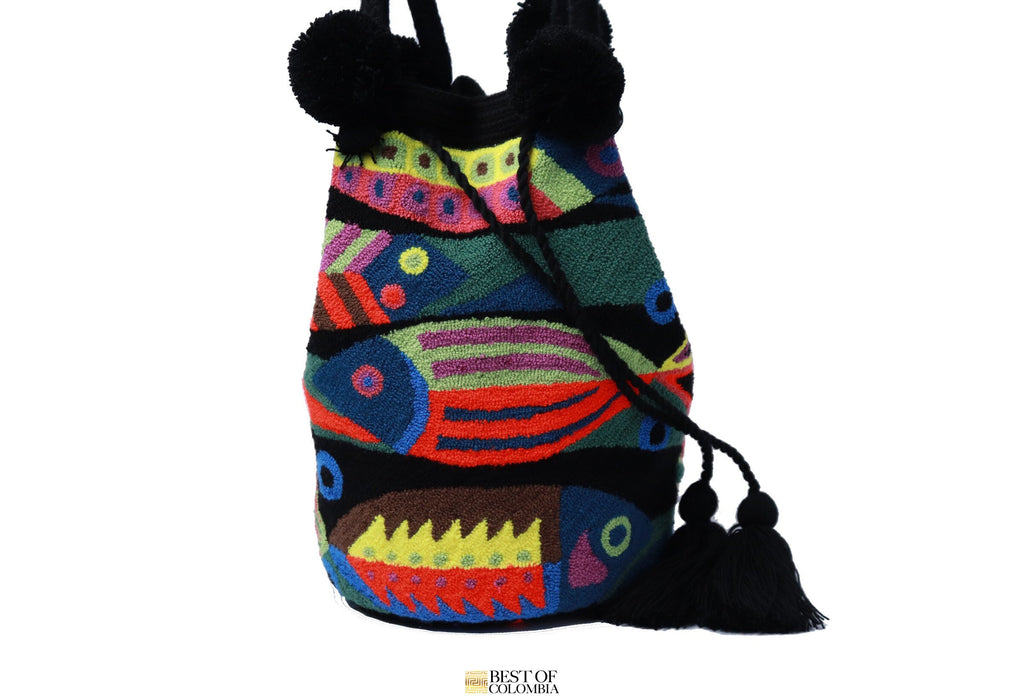 Pajaritos Wayuu Tote Bag - Large - Best of Colombia