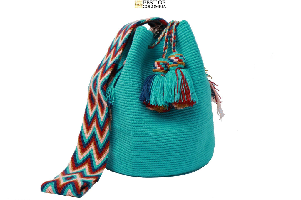 Marina Blue Wayuu Bag - Best of Colombia