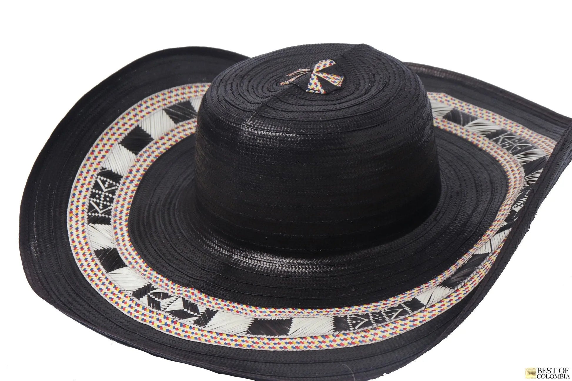 Black Sombrero Vueltiao Hat - Best of Colombia