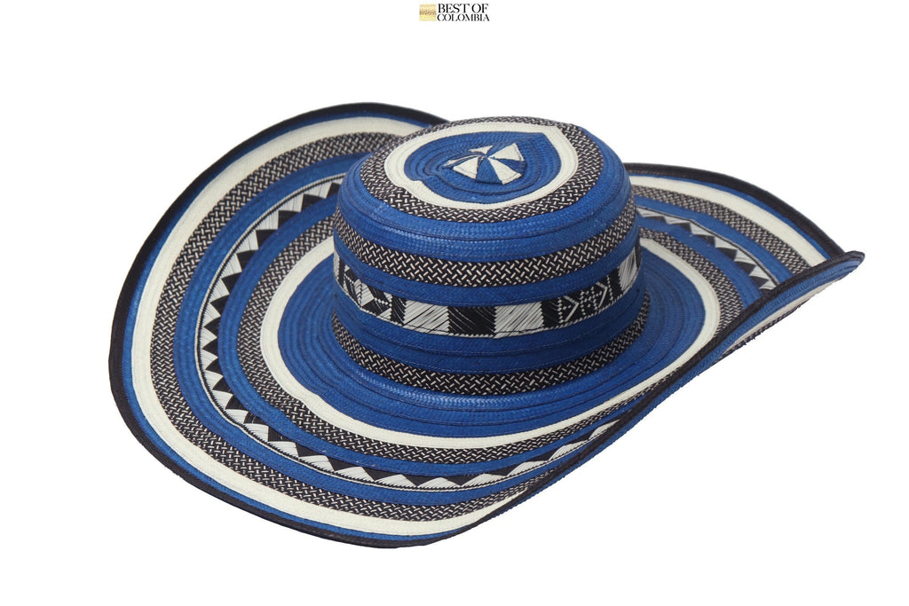 Blue Sombrero Vueltiao Hat - Best of Colombia