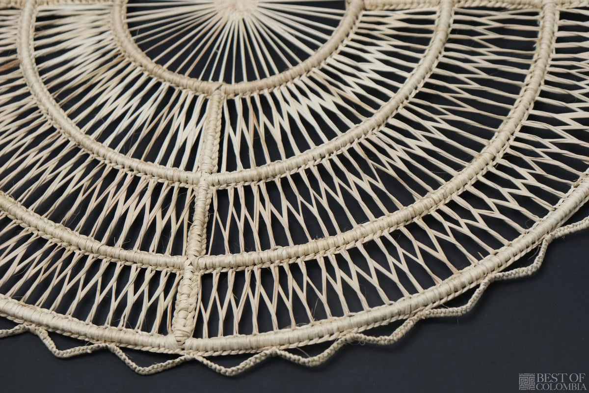 Cosmos Iraca Palm Placemat - Best of Colombia