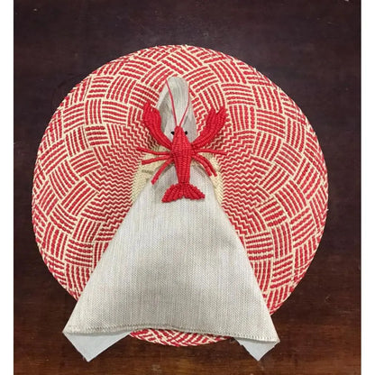 Lobster iraca Napkin Ring - Best of Colombia
