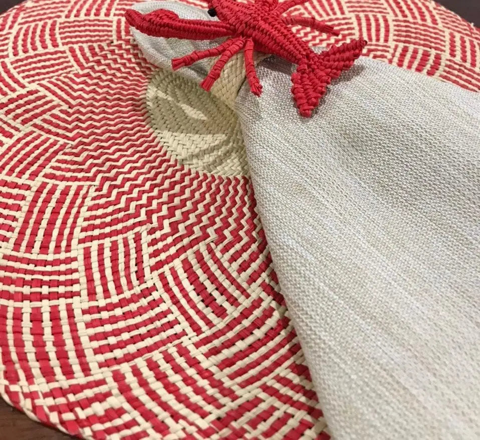 Red Woven placemat - Best of Colombia