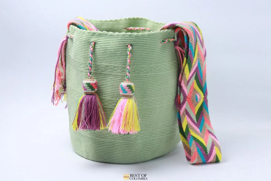 Mint Wayuu Bag - Best of Colombia