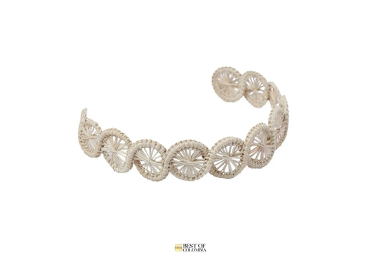 Iraca Head piece - Everyday Raffia Head Piece - Best of Colombia