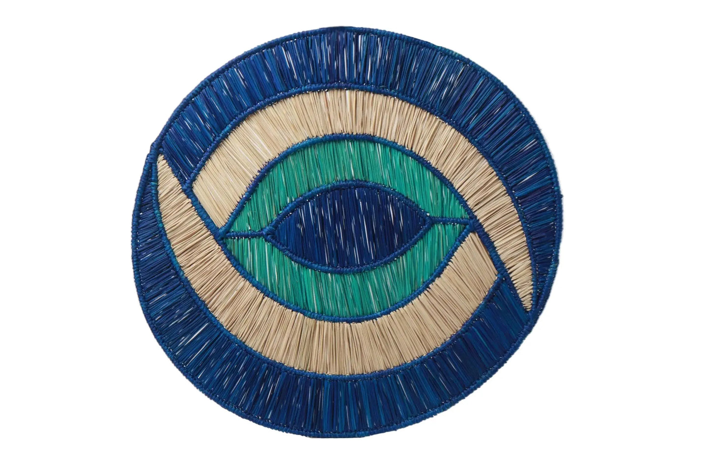 Eye Iraca / Straw Placemat - Limited Edition - Best of Colombia