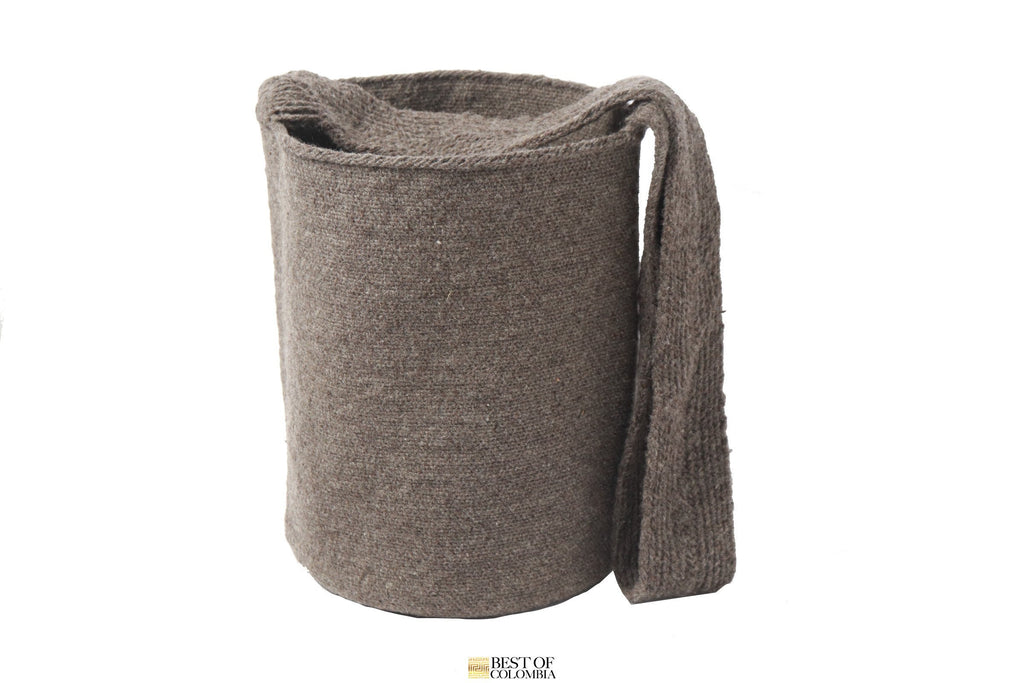Dark Gray arhuaca Wool Bag - Best of Colombia