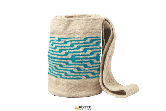 Cielo Azul arhuaca Wool Bag - Best of Colombia