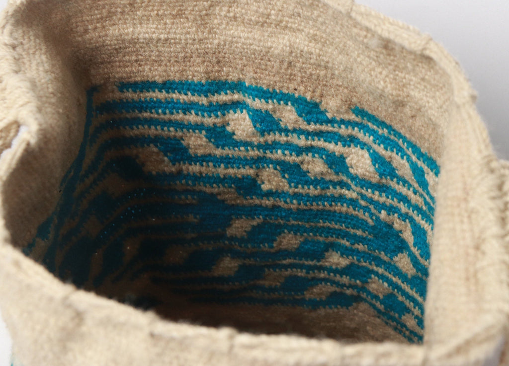 Cielo Azul arhuaca Wool Bag - Best of Colombia